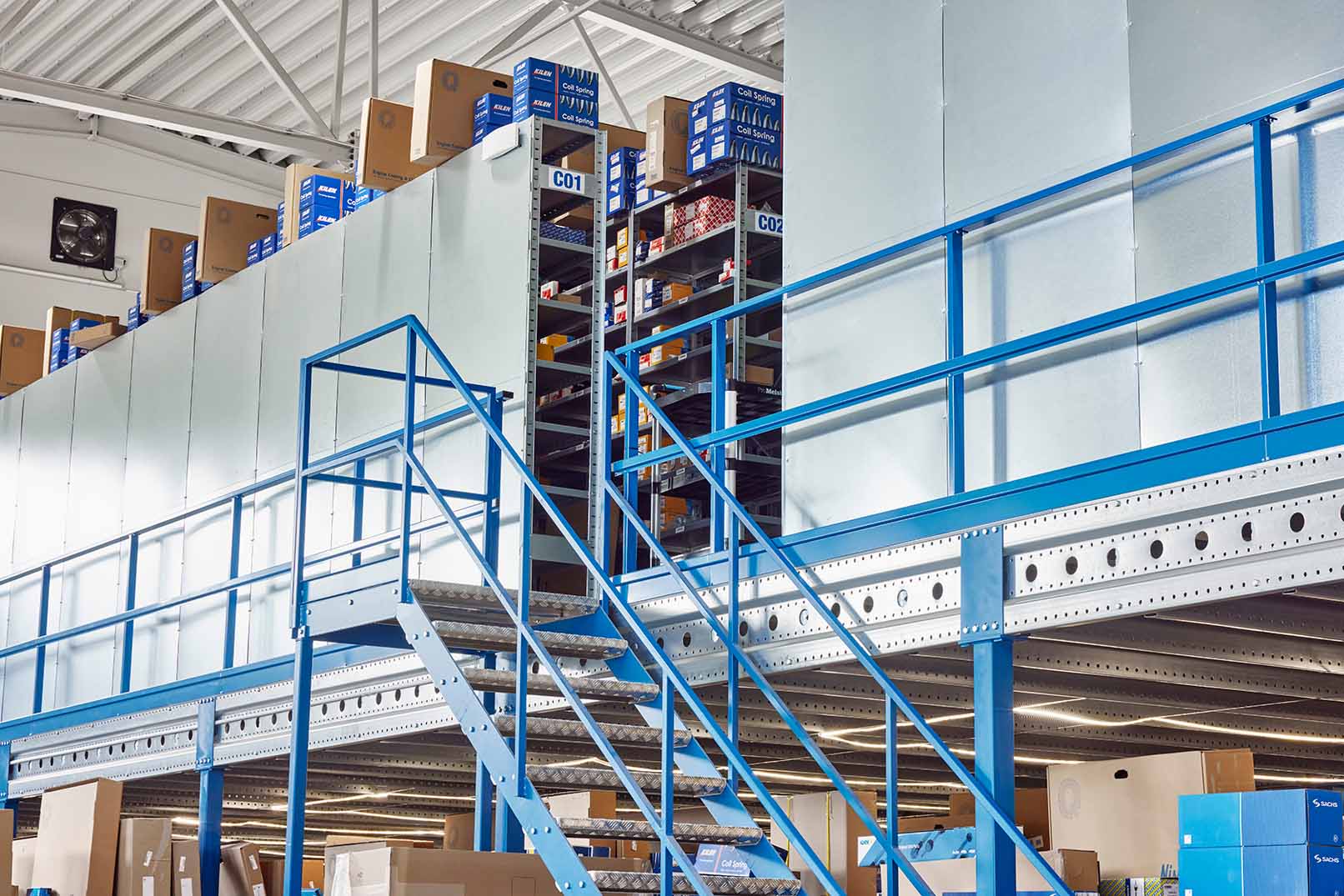 Bespoke mezzanines from BLS