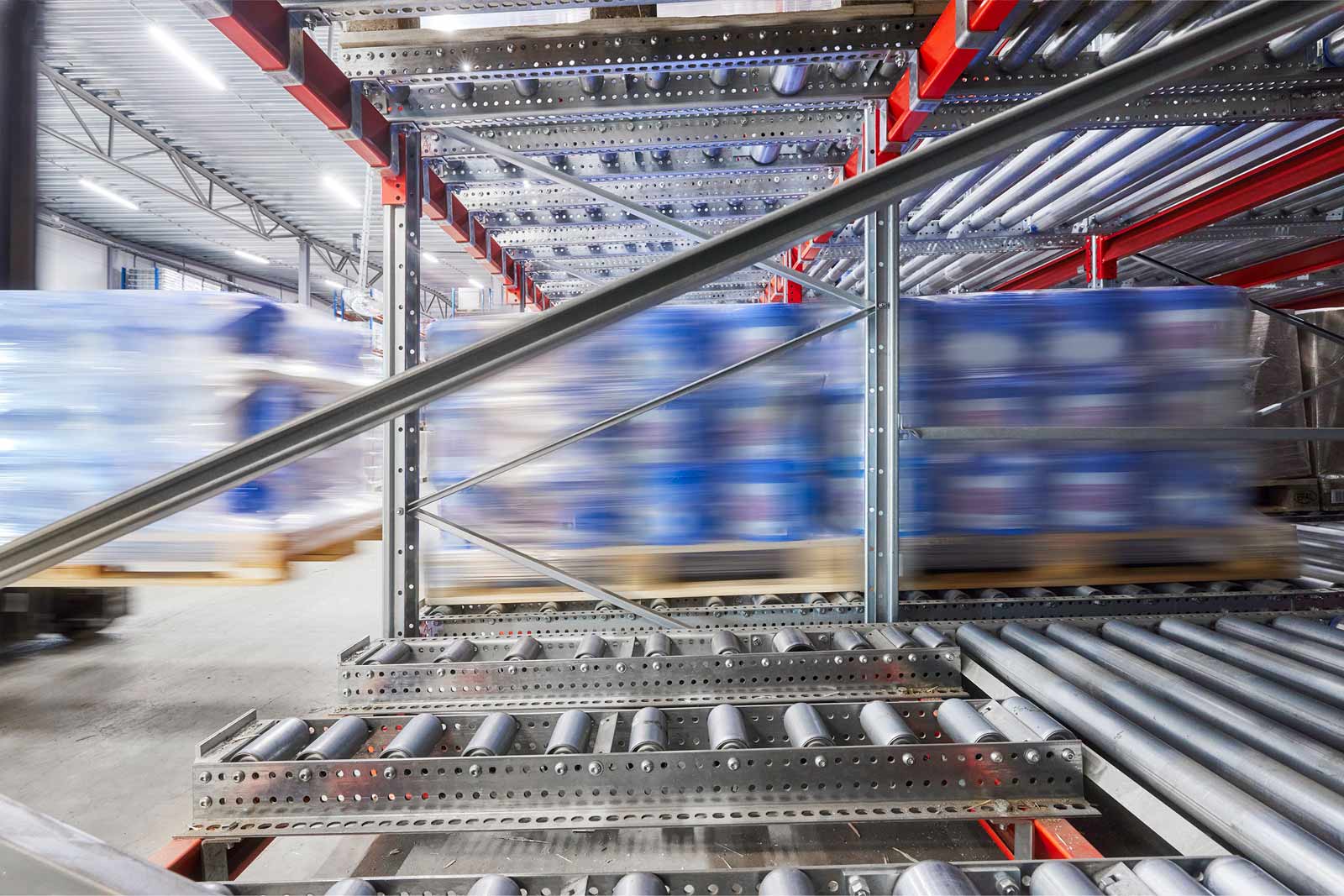 Common denominators for gravity roller conveyors and push back roller conveyors