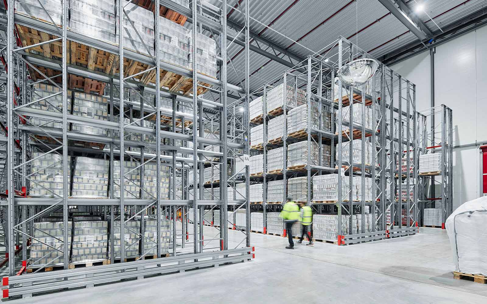 Drive-in racking is a cost-effective solution
